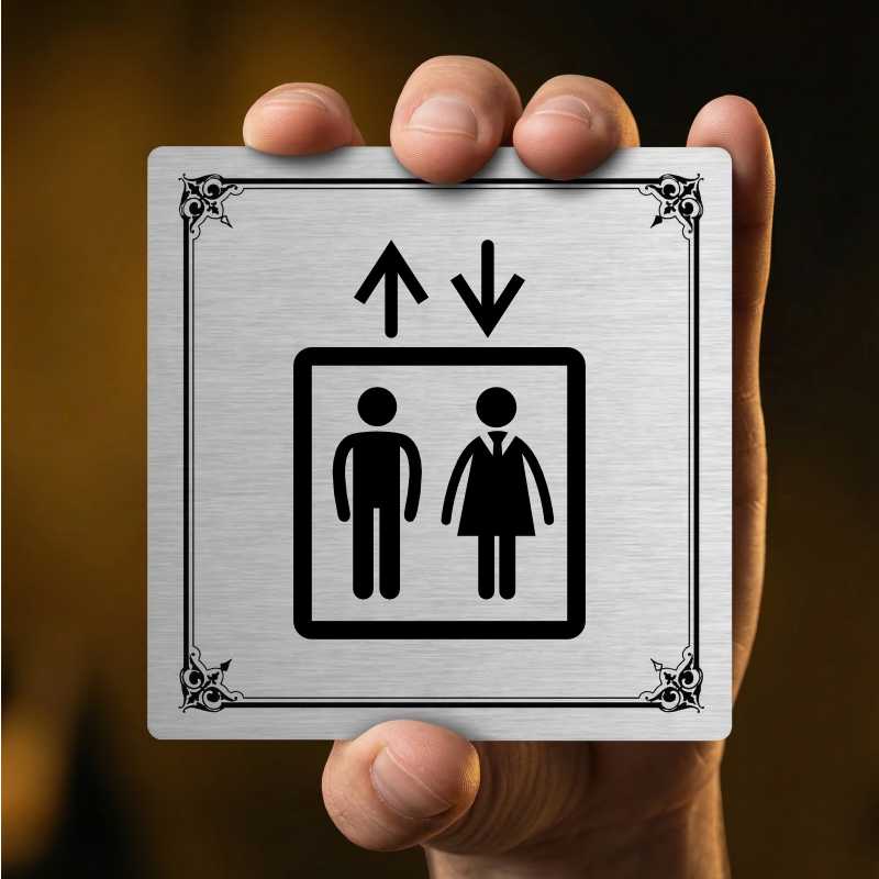 Výtah, 148x148mm, pergamen, Texas